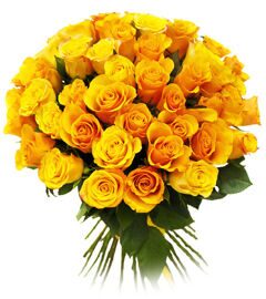 Букет Желтых роз «Амелия»