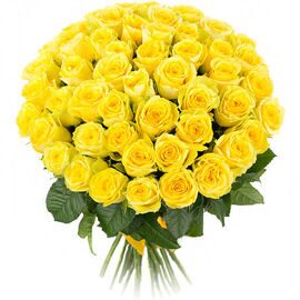 Букет Желтых роз «Кусочек солнца»